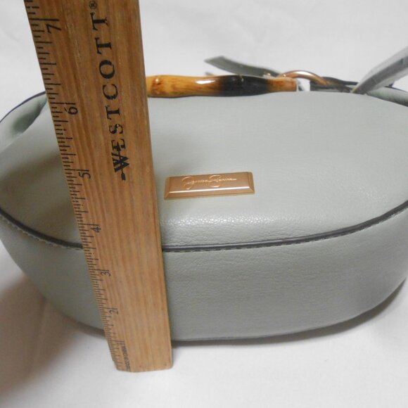 NEW EVANGELINE JESSICA SIMPSON HOBO BAMBOO BRACELET CROSSBODY HANDBAG PURSE 🎁👩 - Picture 9 of 15